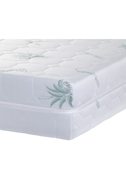 Kılıf Aloe 80X200 Yatak Kılıfı Koruyucusu Yatak Örtüsü Fermuarlı Kılıf Kapitone