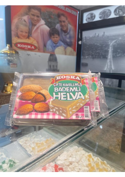 Çiftte Kavrulmuş Bademli Helva 350 gr Koli 12 Adet fiyatları