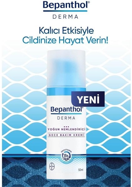 B.derma Yoğun Nemlendirici Gece Bakım Kremi 50ML