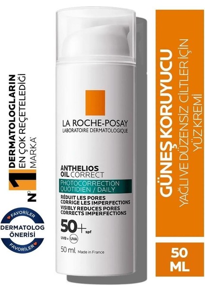 L.r.posay Anthelios Oil Correct S50+ Güneş Kremi 50ML