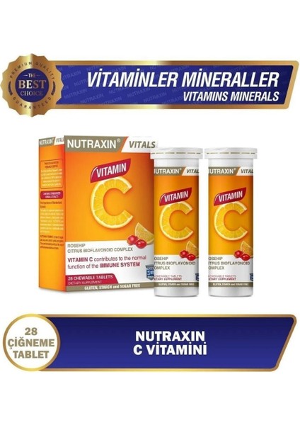 C Vitamini 28 Çiğnenebilir Tablet fiyatları