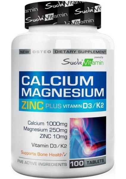 Suda Vitamin Magnesium Zinc Plus 100 Tablet