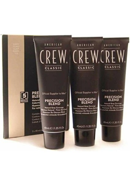 American Crew Precision Blend 5-6 Beyaz Kapatıcı 3X40ML