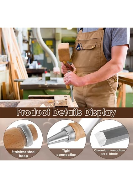 Ahşap Keski Seti 6lı Iskarpela Keskin Vanadiyum Çelik Ahşap Oyma Alet Takımı Ahşap Saplı Ergonomik fırsatları