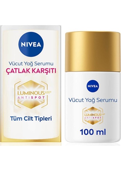 LUMINOUS630 Çatlak Karşıtı Vücut Yağı Serumu 100ML