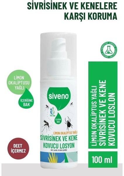 Sivrisinek ve Kene Kovucu Sprey Krem 100ML