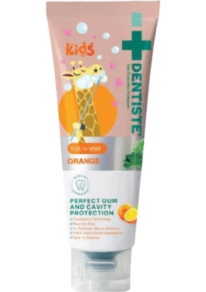D. Kids 1-6 Yaş Bitkisel Portakallı Florürsüz Diş Macunu 60GR