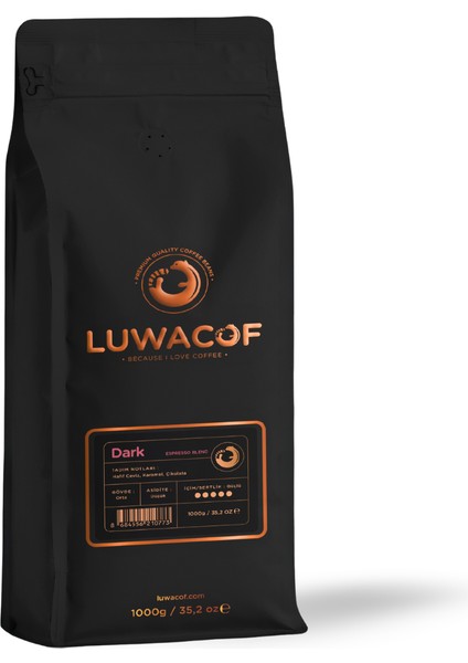 Dark Espresso Blend Kahve 1000 gr