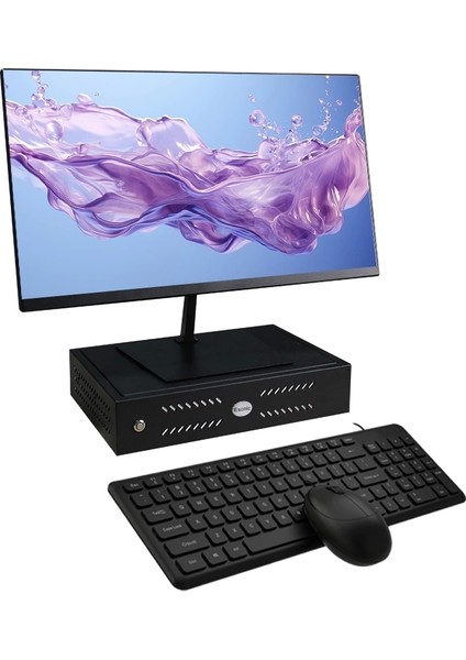 Esonıc Mk2 I3 3n 8gb Ddr3 240SSD 24" Monitörlü Set Mini Pc