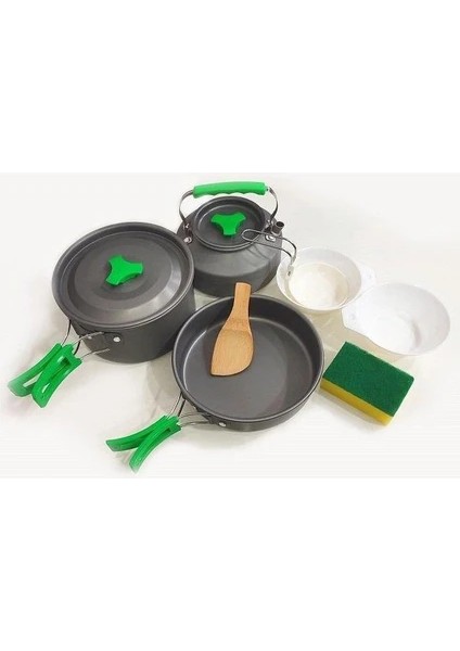 OUT-1150 / Kamp Tencere Seti 3lü