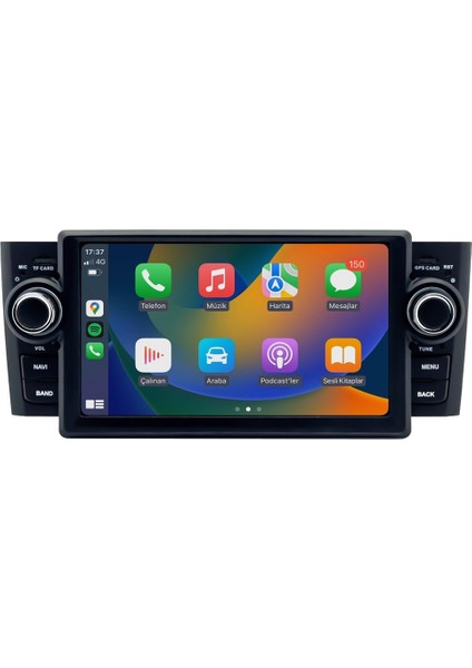 Fiat Linea Android Multimedya Sistemi 4gb Ram 64GB Hafıza (2007-2016)