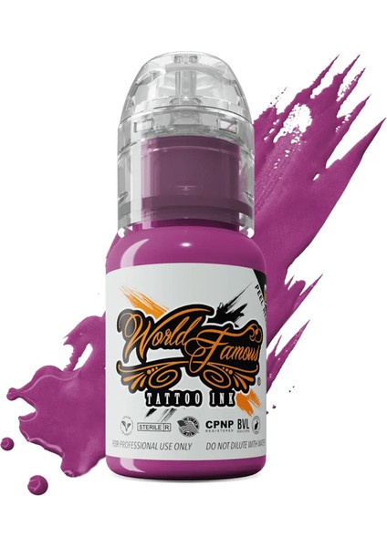 Rolls Royce Purple - World Famous Ink Dövme Boyası - 1/2OZ/15ML