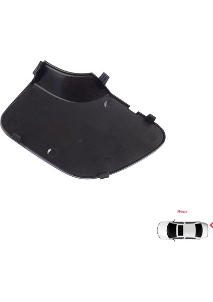 BSP1193 Renault Dacia Duster Mk2 Hm 2017-2023 511656583R Için Arka Tampon Çeki Demiri Kapağı Siyah