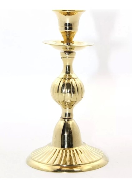 Tekli Pirinç Şamdan 4910