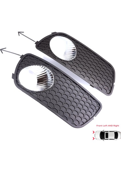 BSP1187 Fiat Palio Siena Mk1 178 2007-2016 Albea 2002-2012 51703146 Için Ön Sol Sağ Sis Far Çerçevesi