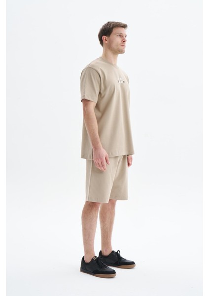 Erkek Regular Fit Basic Süprem % 100 Pamuk Cepli Şort Y29574279502