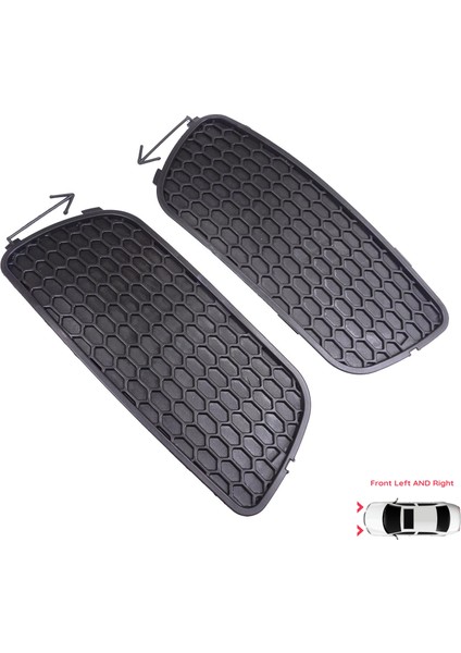 BSP1188 Fiat Palio Siena Mk1 178 2007-2016 Albea 2002-2012 51703144 Için Ön Sol Sağ Sis Far Çerçevesi Sissiz