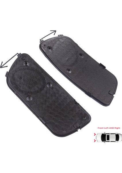 BSP1188 Fiat Palio Siena Mk1 178 2007-2016 Albea 2002-2012 51703144 Için Ön Sol Sağ Sis Far Çerçevesi Sissiz fiyatları