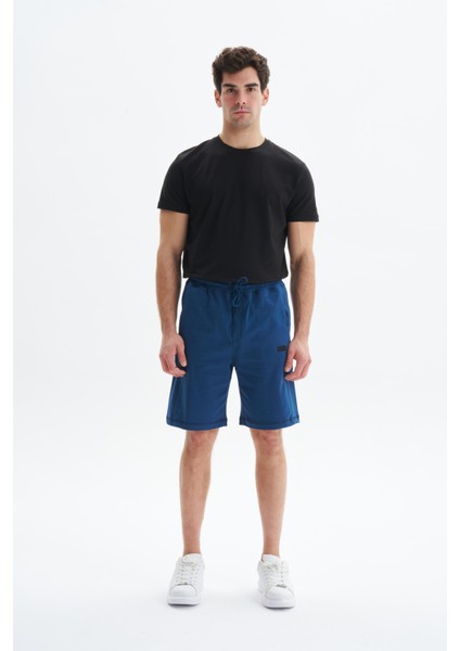 Erkek Regular Fit Basic Süprem % 100 Pamuk Cepli Şort Y29504279002