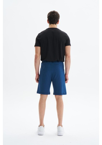 Erkek Regular Fit Basic Süprem % 100 Pamuk Cepli Şort Y29504279002