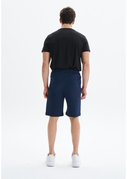 Erkek Regular Fit Basic Süprem % 100 Pamuk Cepli Şort Y29504279002