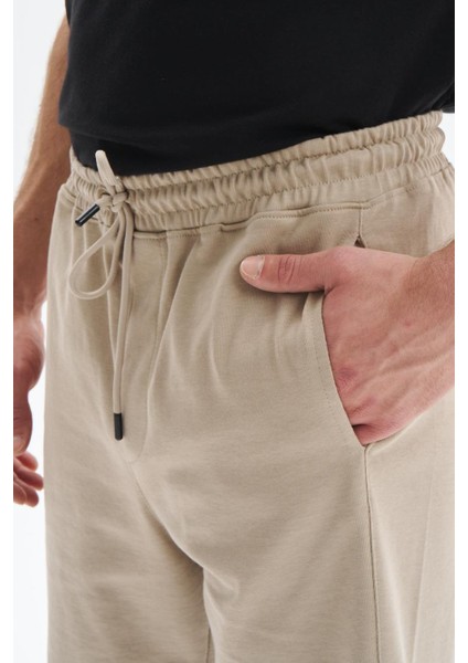 Erkek Regular Fit Basic Süprem % 100 Pamuk Yandan Ve Arka Cepli Şort Y29504279302