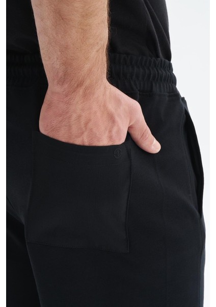 Erkek Regular Fit Basic Süprem % 100 Pamuk Yandan Ve Arka Cepli Şort Y29504279302