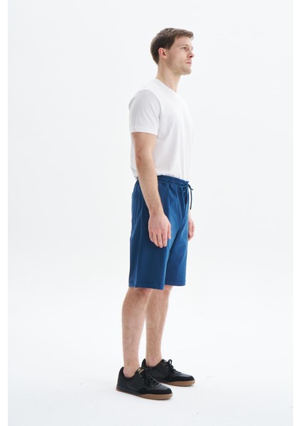 Erkek Regular Fit Basic Süprem % 100 Pamuk Arka ve Yandan Cepli Şort Y29504279102