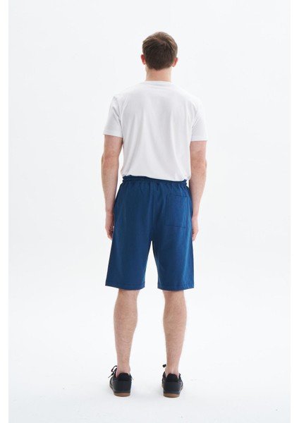 Erkek Regular Fit Basic Süprem % 100 Pamuk Arka ve Yandan Cepli Şort Y29504279102