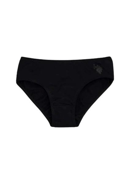 U.s. Polo Kız Çocuk Slip Külot 1677 Siyah
