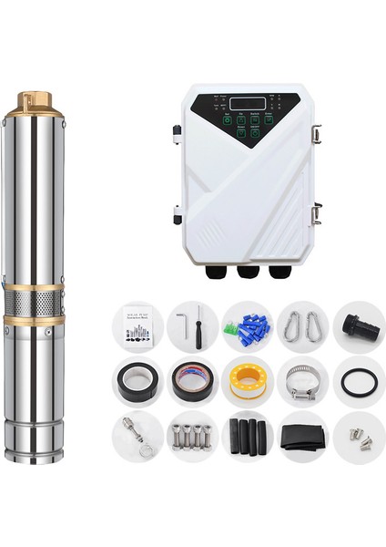 Dc Pompa - 3 Inç - 72 Volt - 1100 Watt - 3,8 Ton