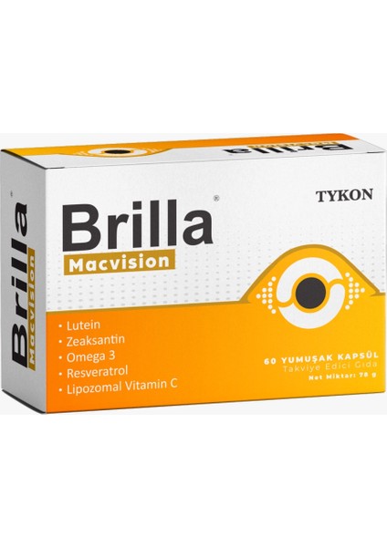 Brilla Macvision Takviye Edici Gıda
