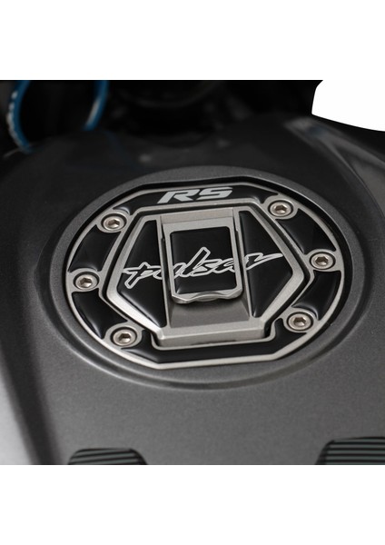 Bajaj Rs 200 2015-2020 Uyumlu Tank Pad Seti Siyah