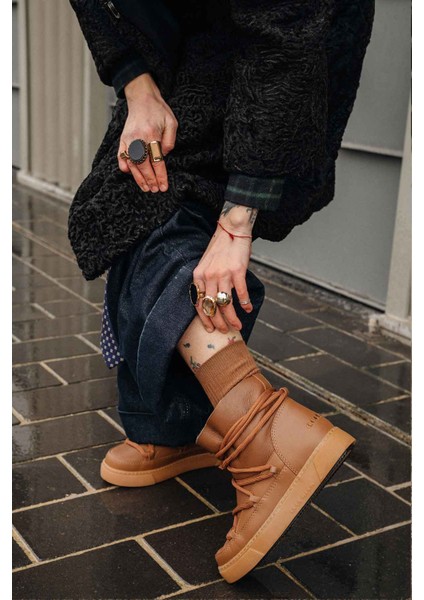 Hakiki Kürklü Kadın Sneaker 355077 modelleri