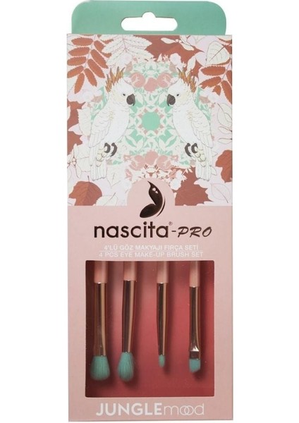 Jungle Mood 4lü Göz Makyaj Fırça S