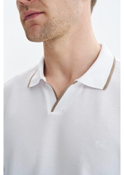 Erkek Regular Fit Basic % 100 Pamuk Pike Polo Yaka Tişört Y29374353802 fiyatları