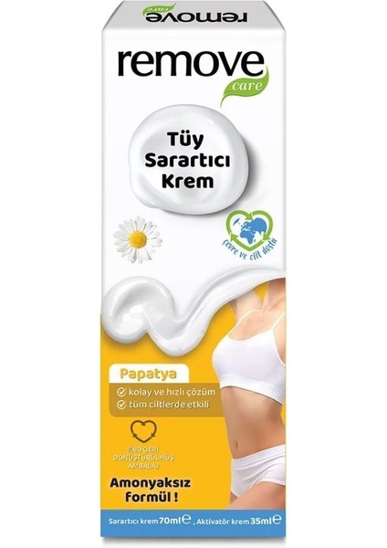 Remove Tüy Sarartıcı Krem 70ML + 35ML fiyatları