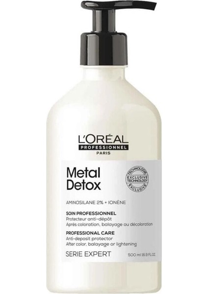 Professionnel Metal De Işlem Görmüş ve Yıpranmış Saçlar Için Arındırıcı Şampuan 500ML fiyatları