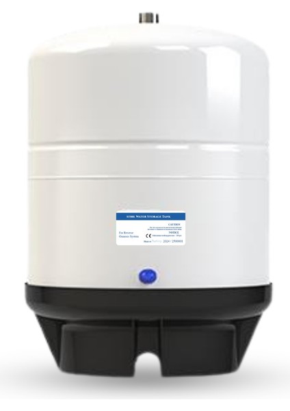 11 G 40 Litre Paslanmaz Çelik Su Deposu – Su Arıtma Tankı + Tank Vanası