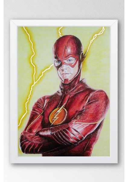 The Flash Çerçeveli Tablo - Film Posteri Tablo