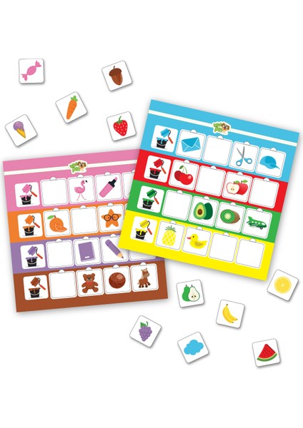 Okul Öncesi Gruplama Etkinlikleri Puzzle Kutusu