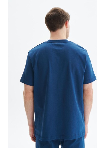 Erkek Regular Fit Basic Önden Cepli % 100 Pamuk Süprem Bisiklet Yaka Tişört Y29344449202 indirimleri