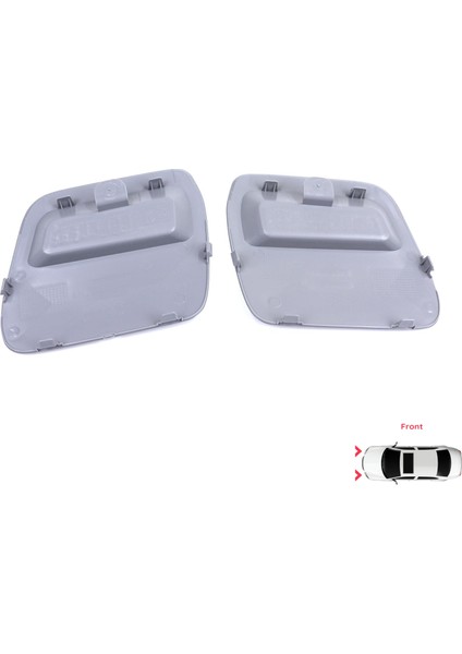 BSP1196 Renault Dacia Duster Mk2 Hm 2017-2023 511802392R Için Ön Tampon Çeki Demiri Kapağı Seti Gri fiyatları