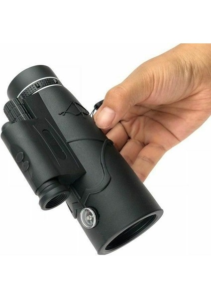 80X100 Monoküler Teleskop – Yüksek Büyütme, Su Geçirmez, Telefon Uyumlu, Dahili El Feneri, Hd Optik Lens, Gece Görüşü, Kamp ve Doğa Sporları Için Taşınabilir Dürbün