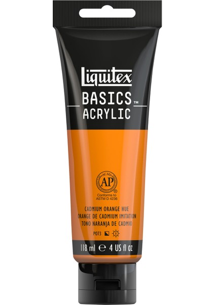 Basics Akrilik Boya 118ML Cadmium Orange Hue 720