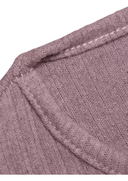 Ikili Kadın Rahat Pijama Takımı – Fitilli, Iç Göstermez, Fıstık Yeşil modelleri