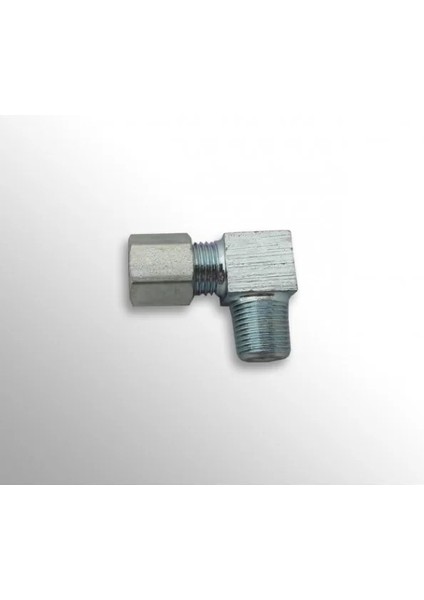 Çelik Yüksüklü Dirsek 6 mm Ll - M6