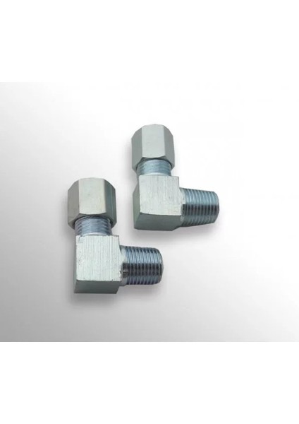 Çelik Yüksüklü Dirsek 6 mm Ll - M6