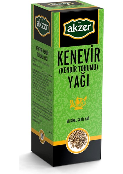 Kenevir(Kendir) Tohumu Yağı 50 ml
