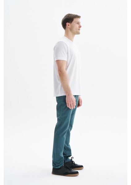 Erkek Jean Slim Fit Dar Kesim Likralı Esnek Kot Pantolon K9PPD0521